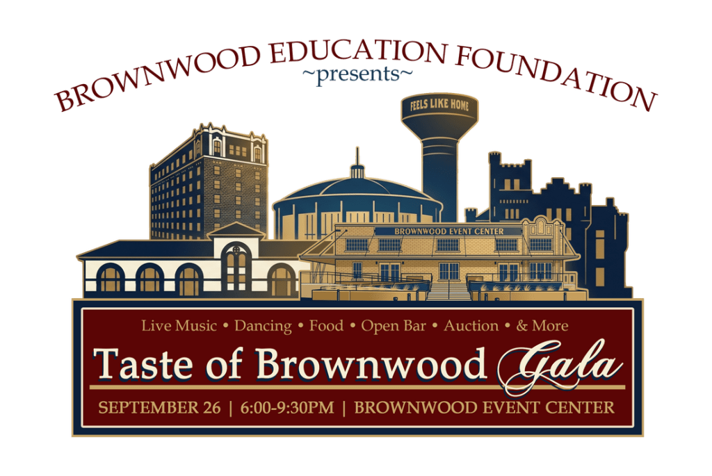 Brownwood Education Foundation announces Taste of Brownwood Gala Sept. 26