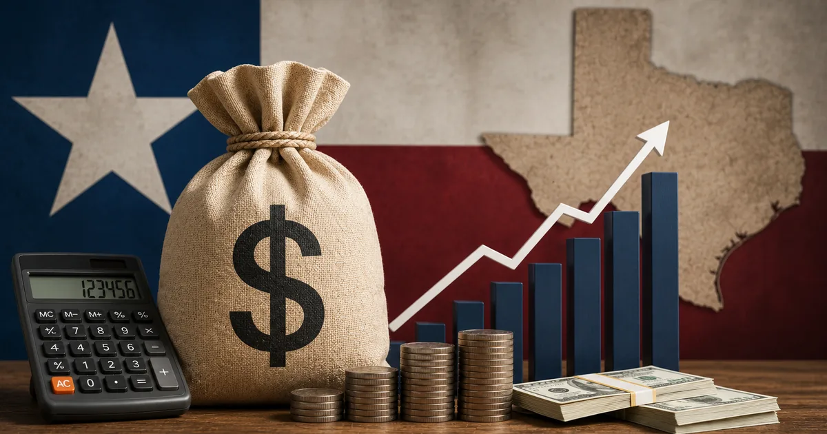 Texas collects $4.62B in August sales tax, up 7.1% from 2025