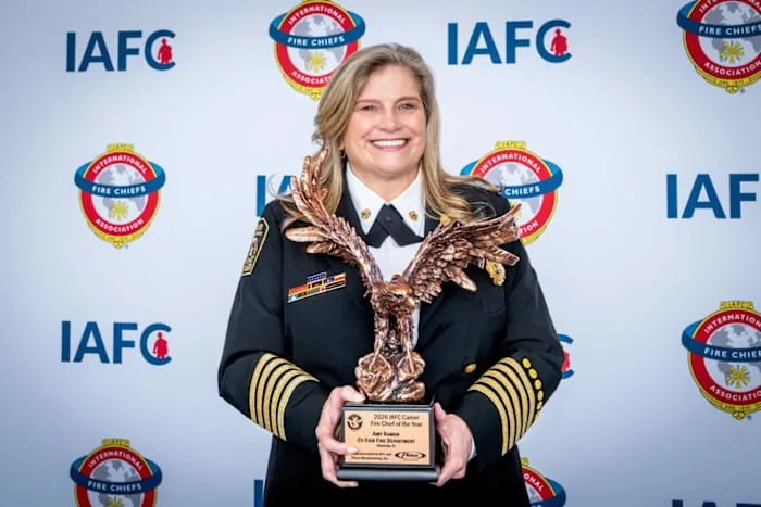 Cy-Fair Fire Chief Amy Ramon named 2026 International Fire Chief of the Year
