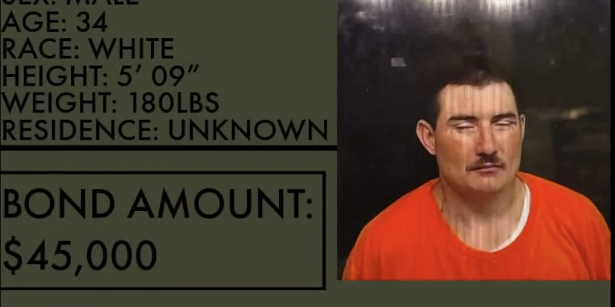 Man arrested in Winkler County on reckless driving and felon-in-possession-of-a-firearm charges