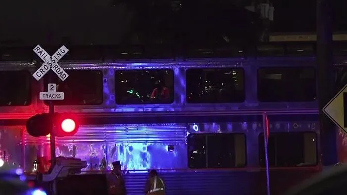 Man dies after car is hit by train on South Flores Street, SAPD says