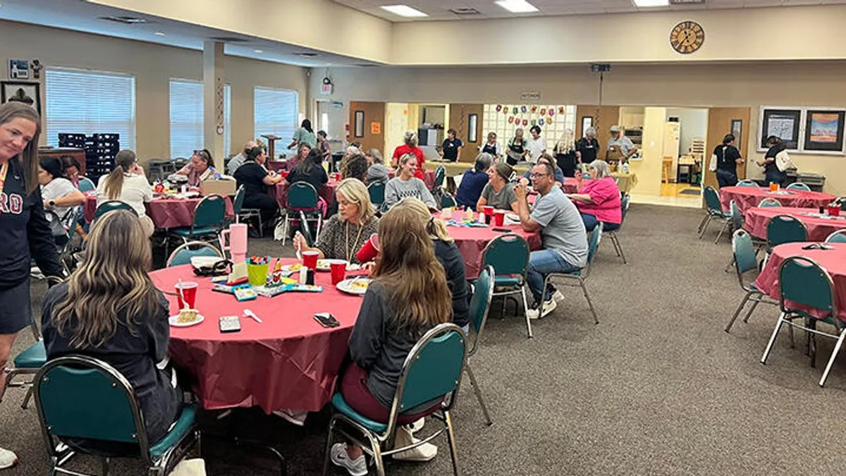FUMC hosts WISD staff for spaghetti luncheon