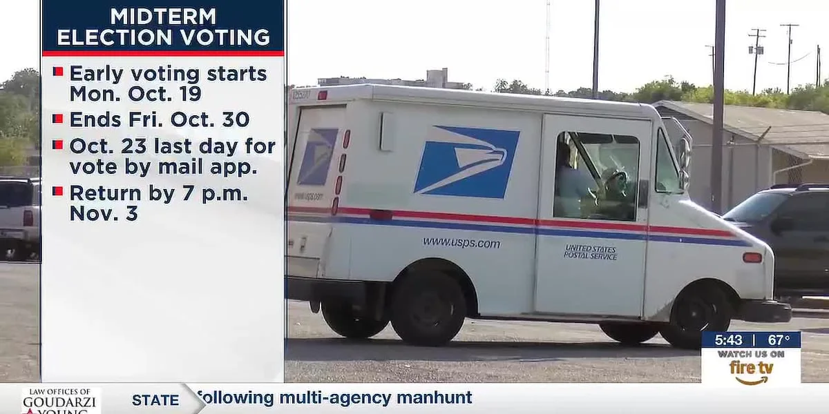 Early voting for Texas midterms begins October 19