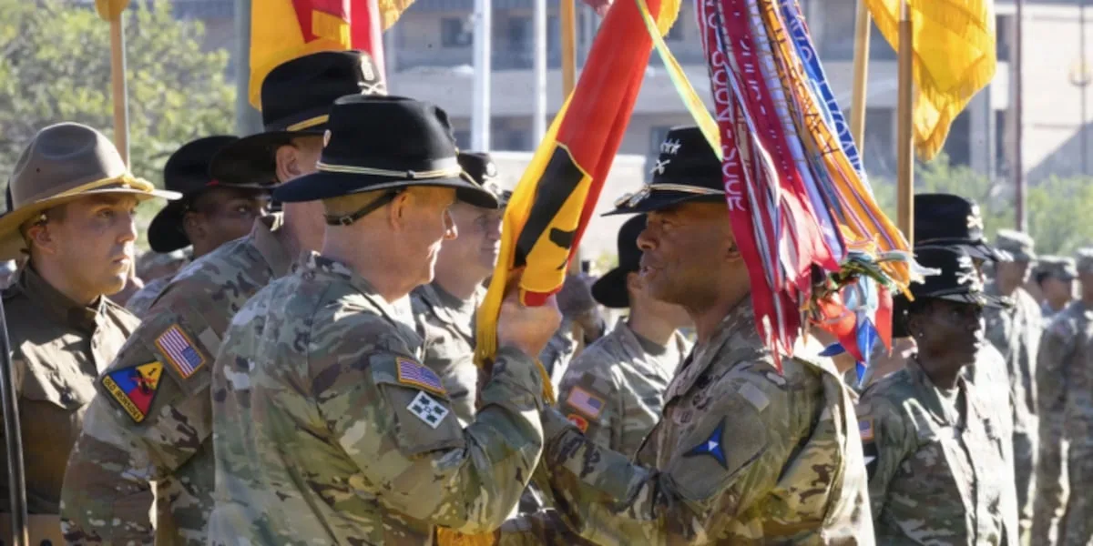 Fort Hood ceremony welcomes new 1st Cavalry Division commander