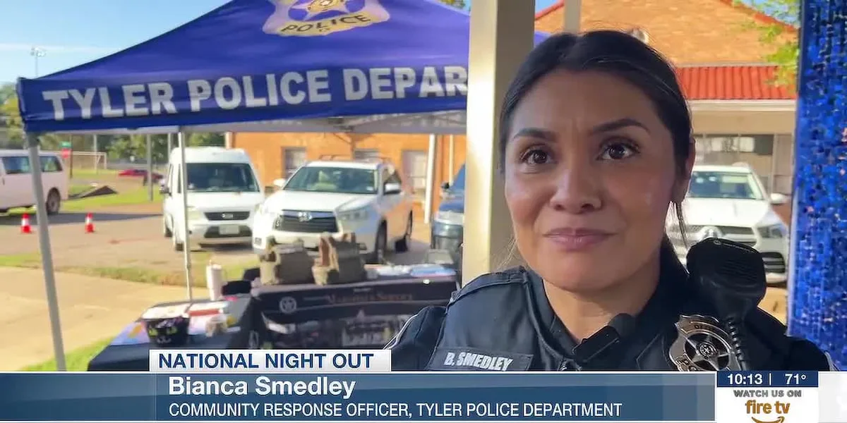 National Night Out in Tyler builds connection between community, law enforcement