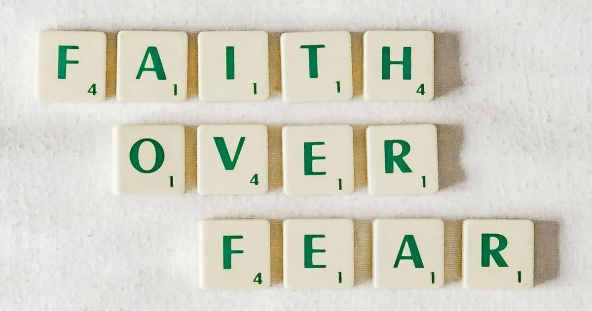 Anxiety and fear are not your friends
