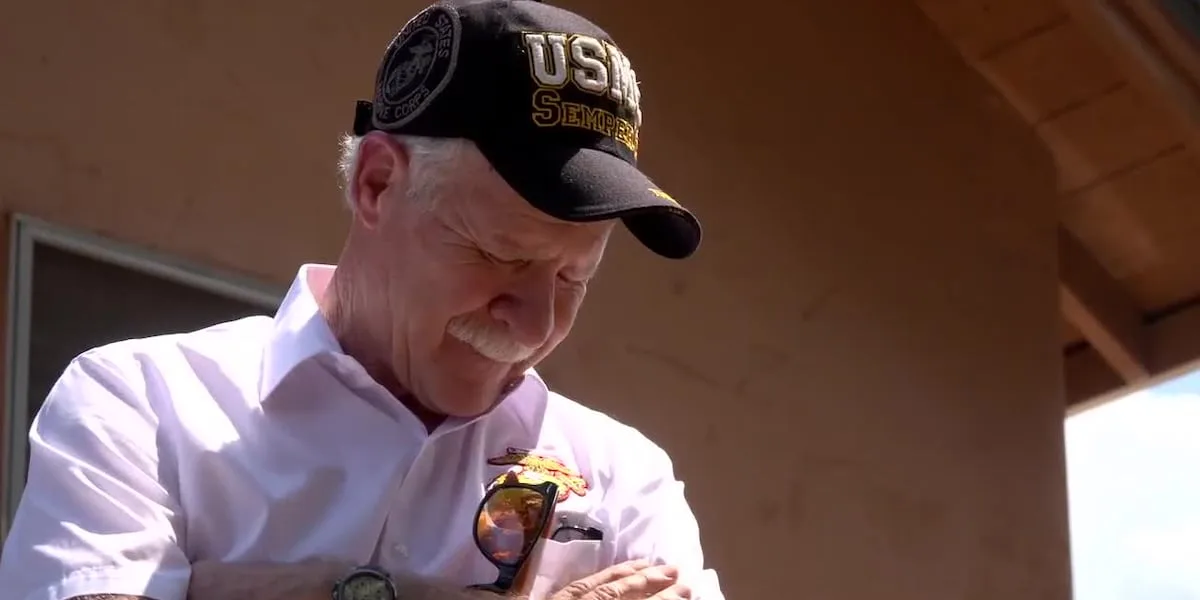 'Unique feeling': Vettes for Vets convoy pulls off surprise renovation for Tyler marine veteran