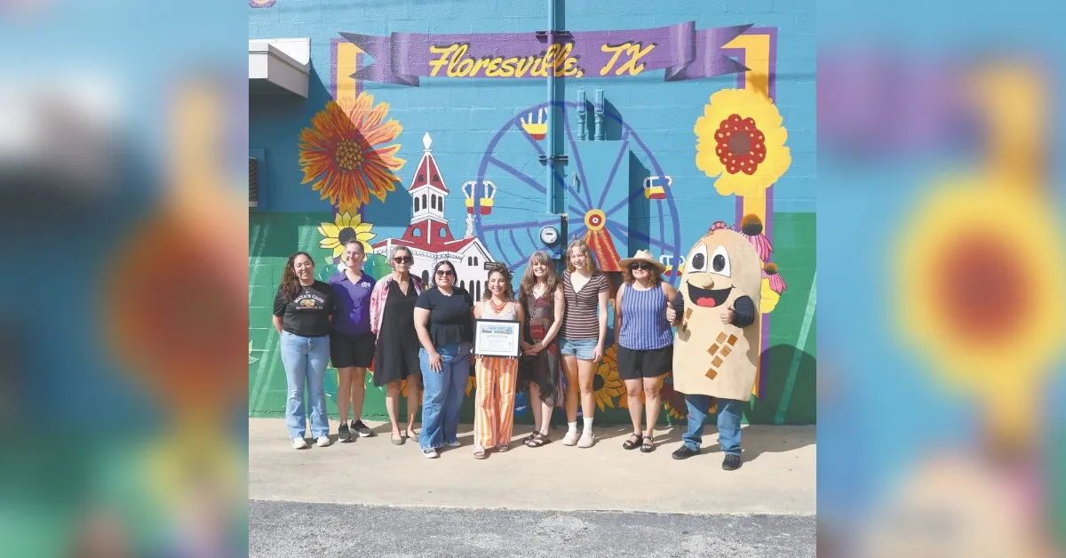 Completed mural celebrates Floresville