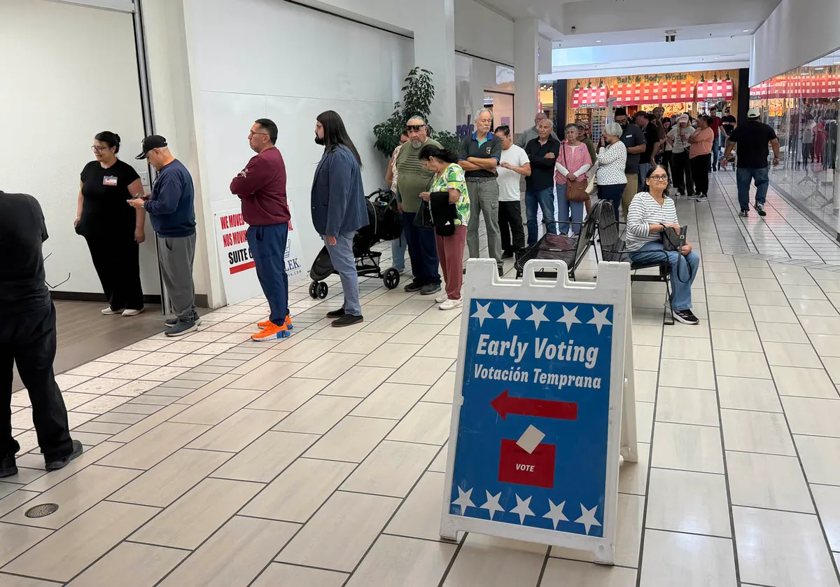 El Paso's first-day early voting turnout jumps 90% over 2022