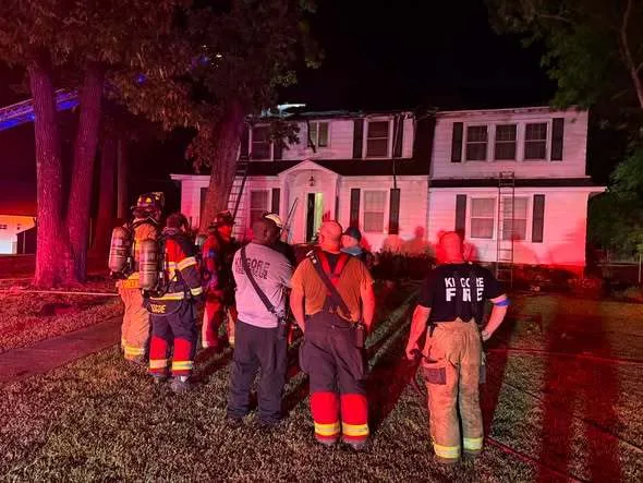 Kilgore home damaged by overnight attic fire, residents escape safely