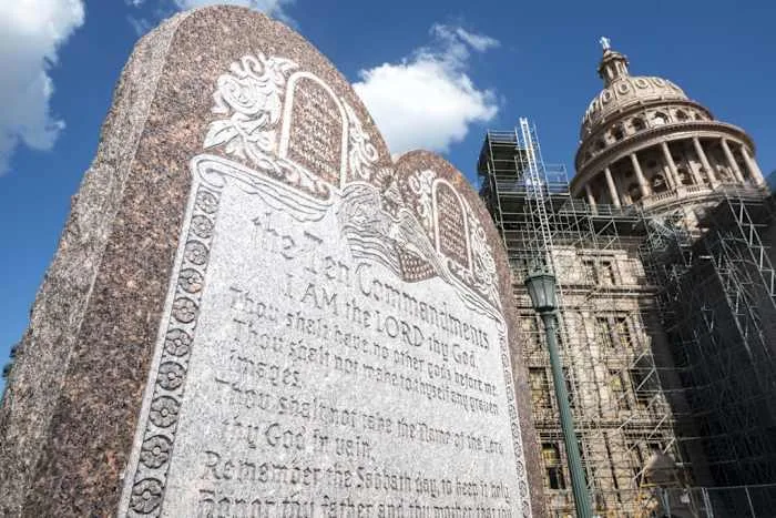 New lawsuit uses Texas religious-freedom law to challenge Ten Commandments mandate