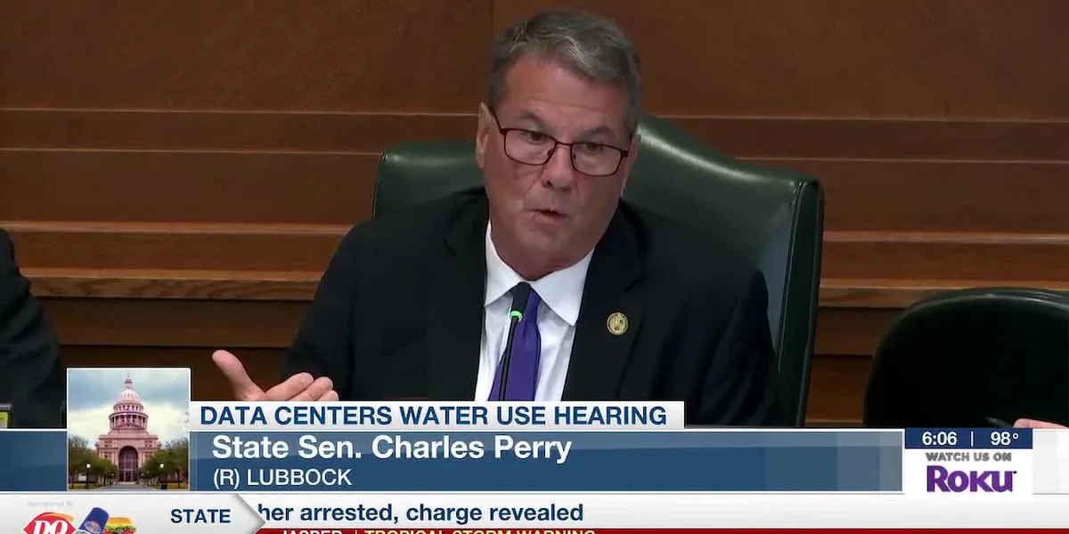 State lawmakers hear testimony on water use in data centers