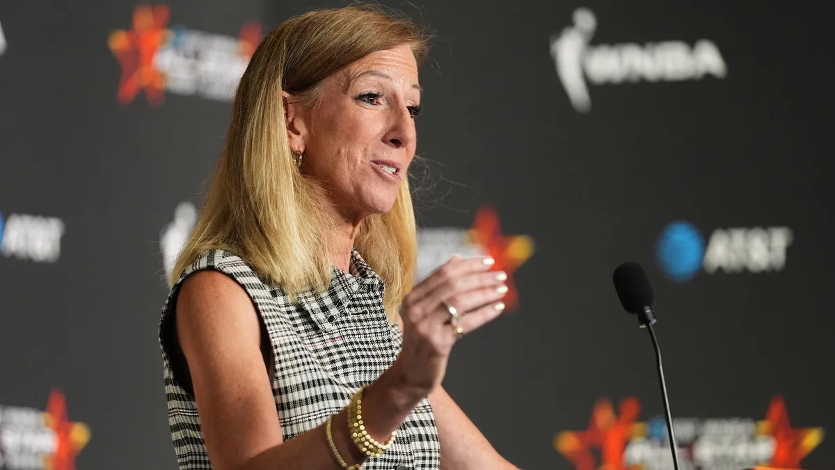 WNBA Commissioner Cathy Engelbert to retire in December after transformative and tumultuous tenure
