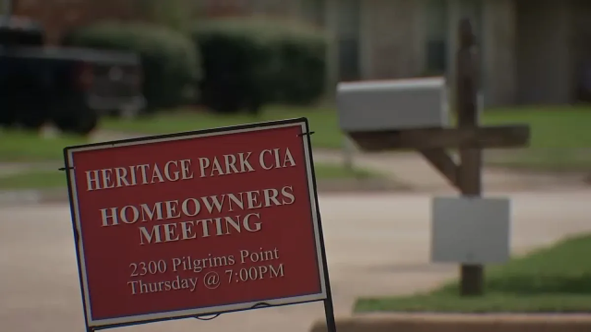 'The HOA is broke': Heritage Park woman fears loss of street lights, other services