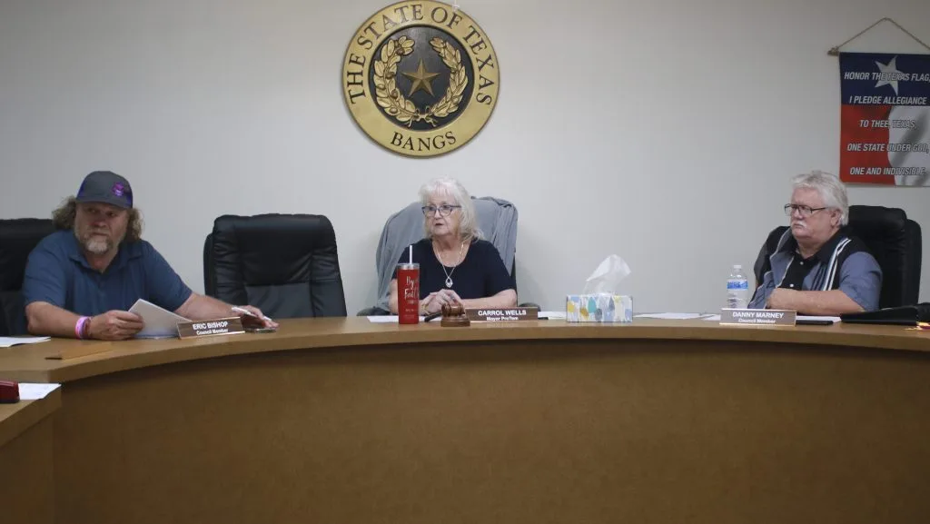 Bangs City Council opts out of contract for building inspection, permitting, related services
