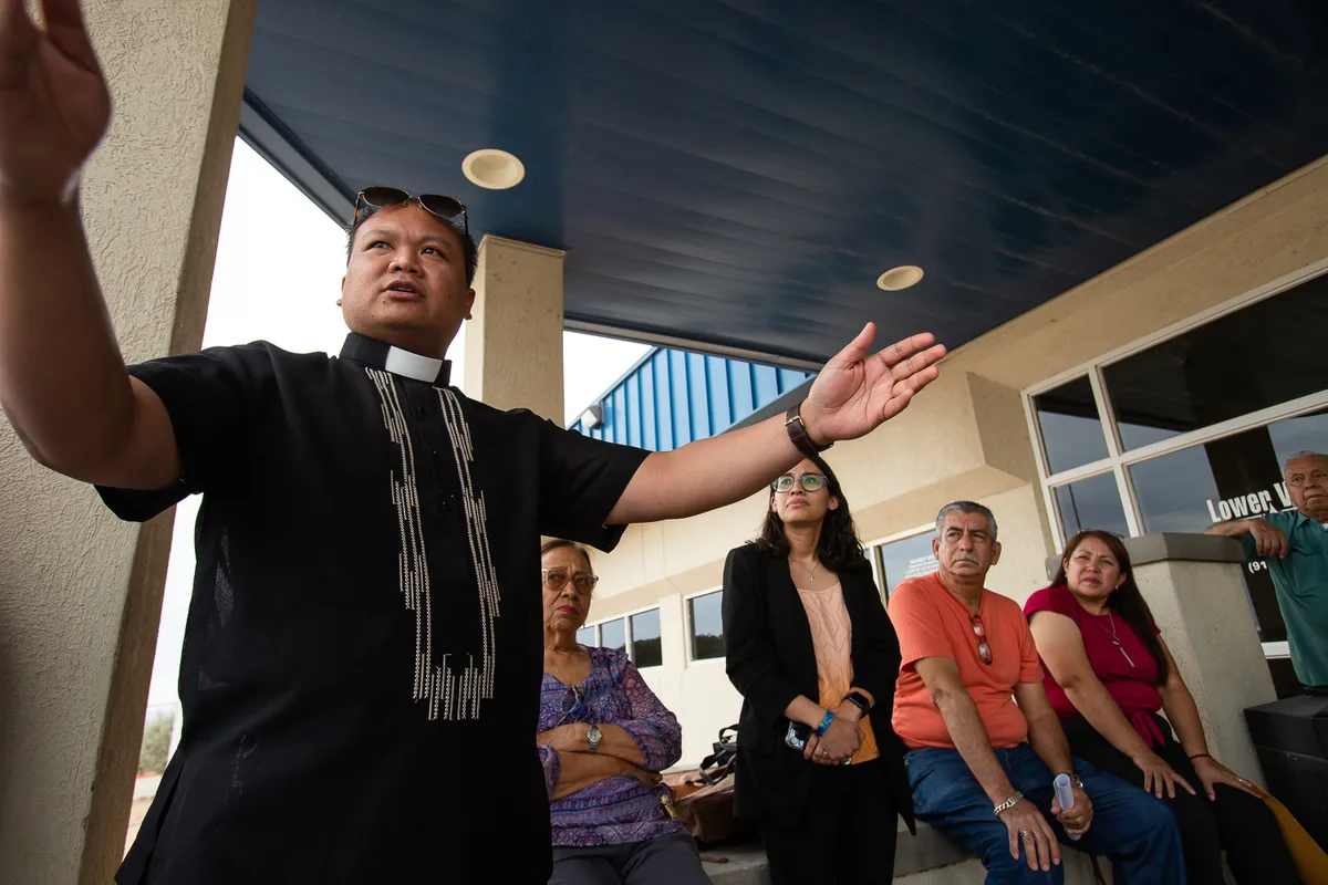 Socorro Catholic churches unite residents over ICE detention center, water concerns