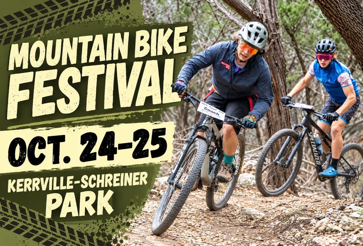 Kerrville Mountain Bike Festival Returns to Kerrville-Schreiner Park