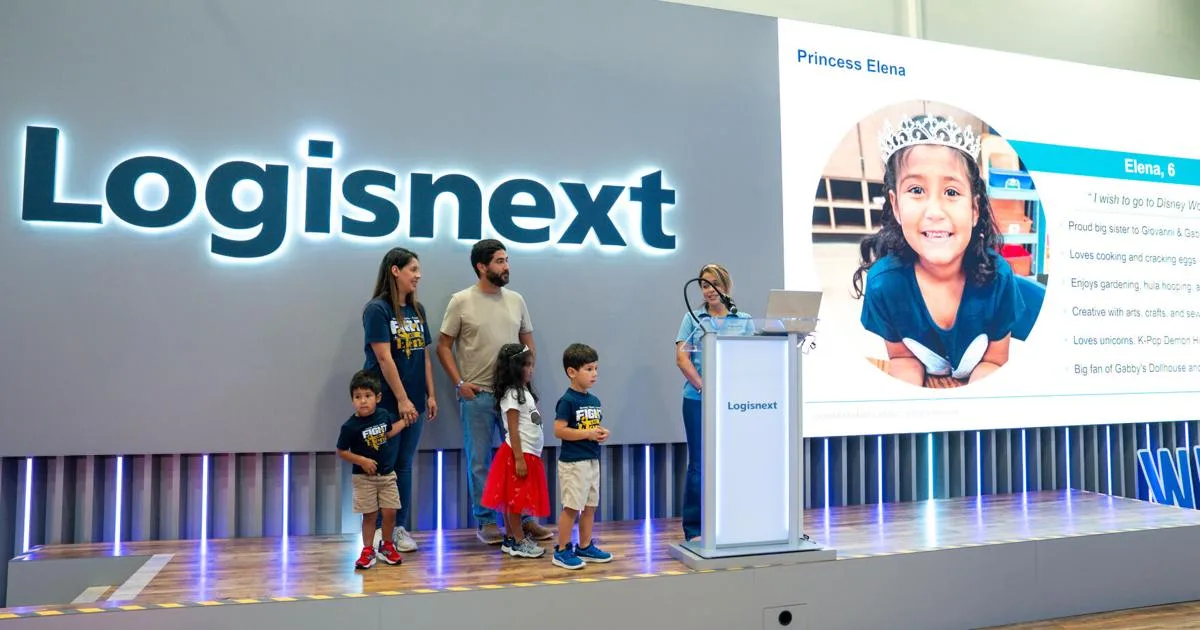 Logisnext Americas and Make-A-Wish Texas Gulf Coast and Louisiana Celebrate Six-Year-Old Elena's Wish