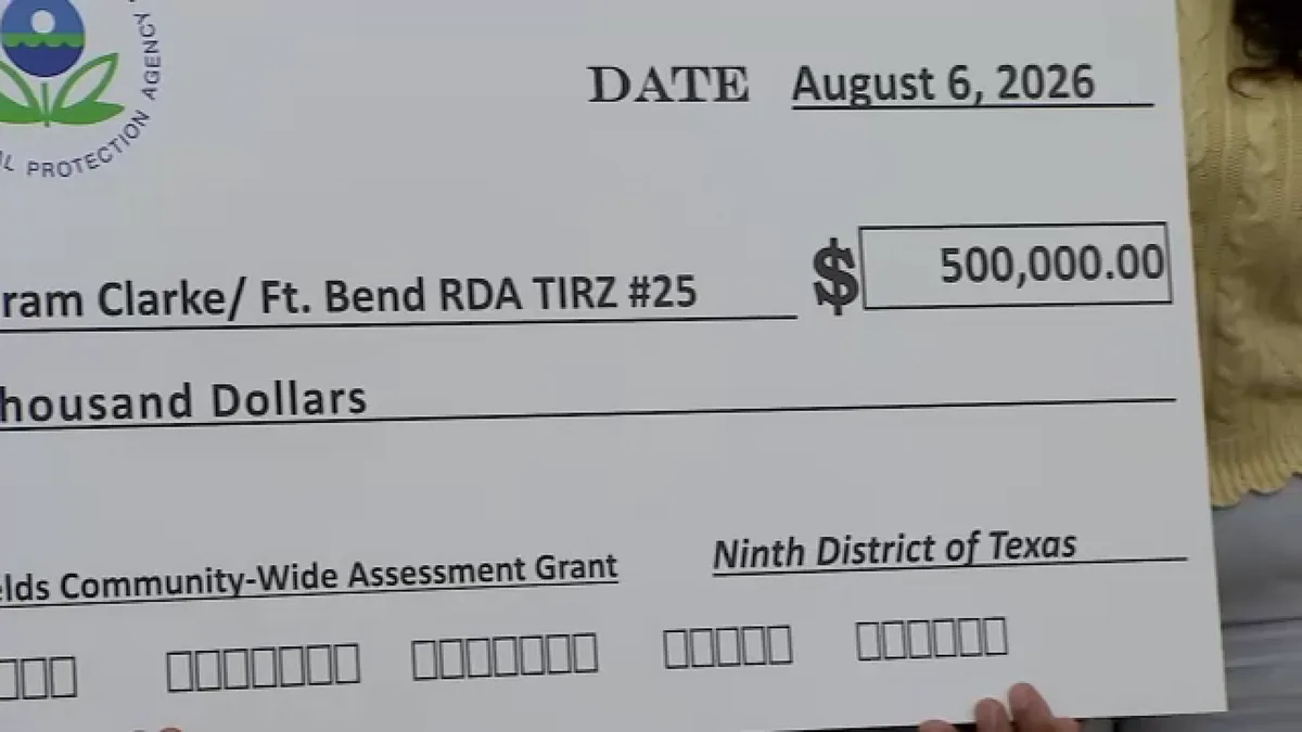SW Houston and parts of Fort Bend get $500K EPA grant to test potentially contaminated properties