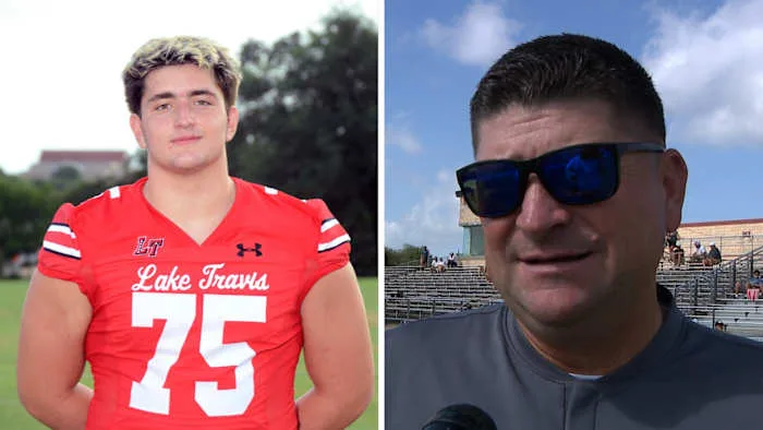 Lake Travis football coach says team 'heartbroken' after player's death