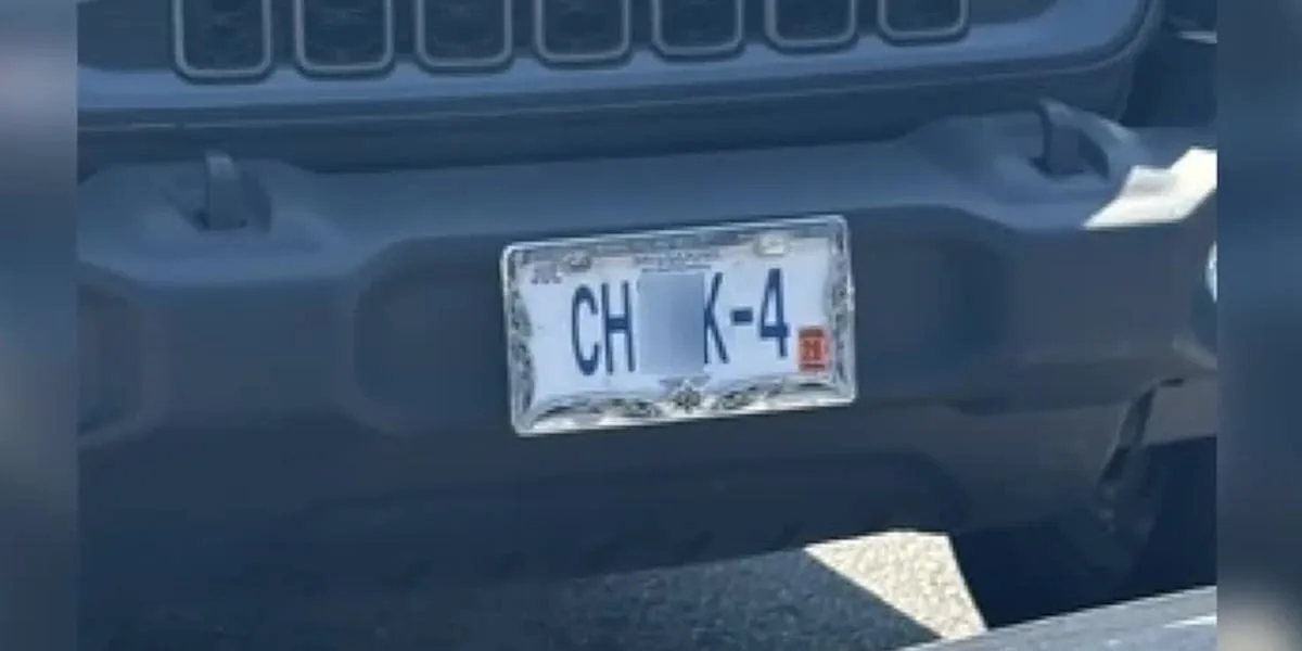 Man says racial slur on personalized license plate should not have been approved