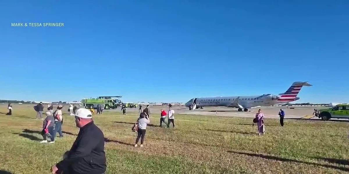'We're going to die': Couple recount terrifying emergency landing during American flight