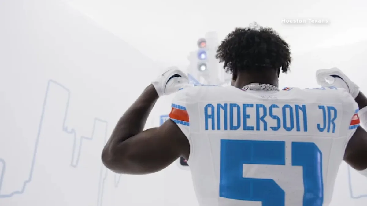 'HOUSTON/US': Texans unveil new rivalry uniforms that pay homage to city's iconic street art culture