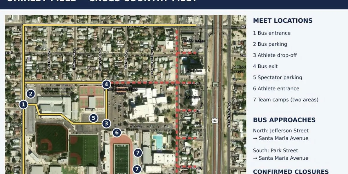 Santa Maria Avenue access open for Shirley Field events