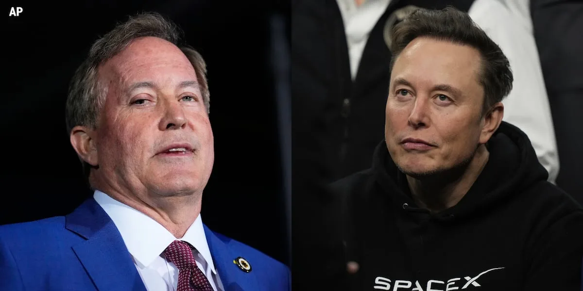 Elon Musk's super PAC starts spending to boost Ken Paxton in Texas