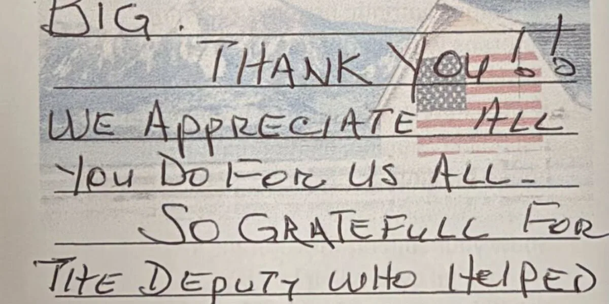 Gaines County dispatcher gets 'thank you' note for helping stranded driver