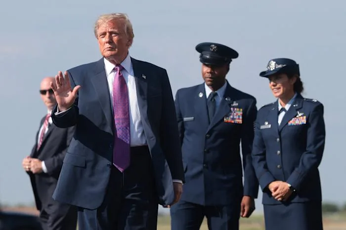 Trump visits Texas to fundraise for Ken Paxton's Senate bid