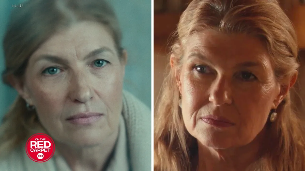 How Connie Britton played two characters in Hulu's mystery series 'Phony'