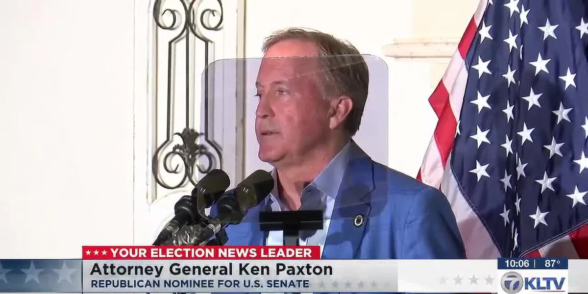 Ken Paxton outlines economic policies during U.S. Senate campaign stop in Longview