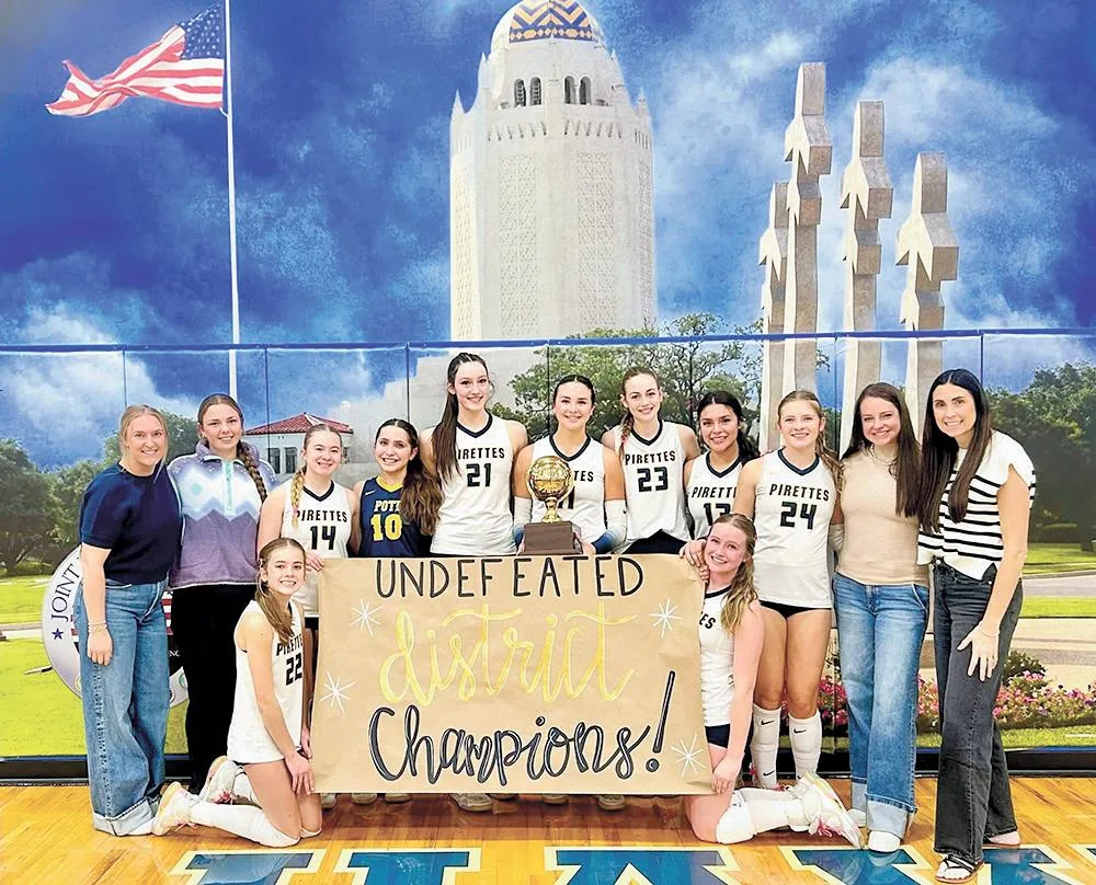POTH PIRETTES ARE UNDEFEATED DISTRICT CHAMPIONS
