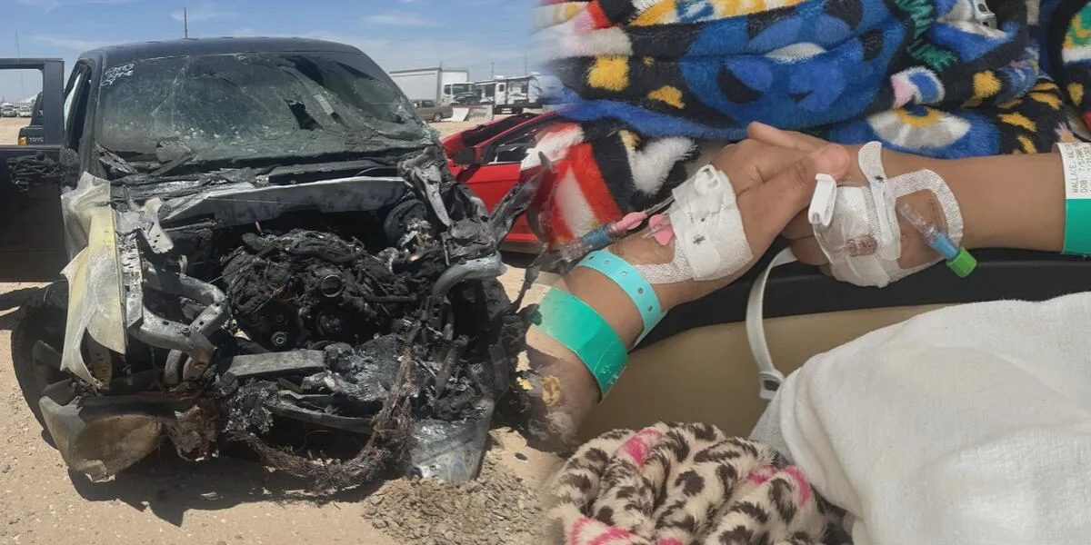 Sisters survive wrong-way crash on I-27, credit good Samaritans with saving their lives