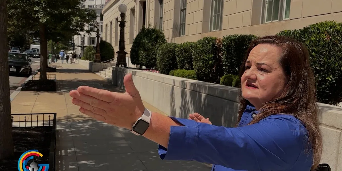 Reporting from the streets of Washington on September 11