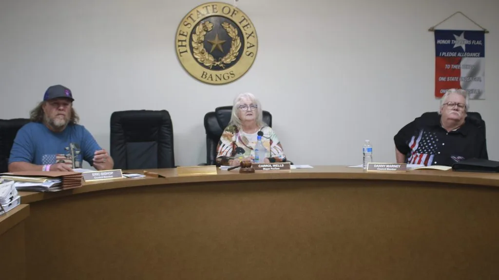Bangs City Council approves budget amendments, new construction permit fees