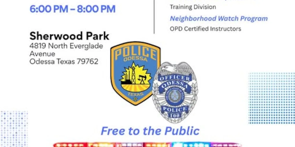 Odessa Police hosting active shooter response training at next Neighborhood Watch meeting