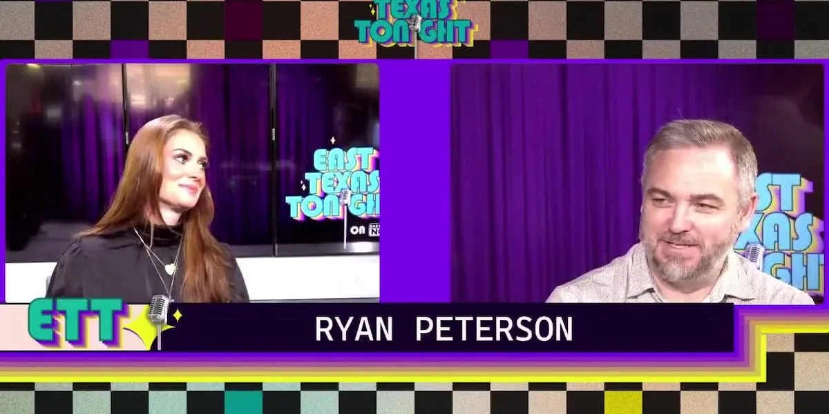 EAST TEXAS TONIGHT: Former East Texas sports voice Ryan Peterson has a story of his own