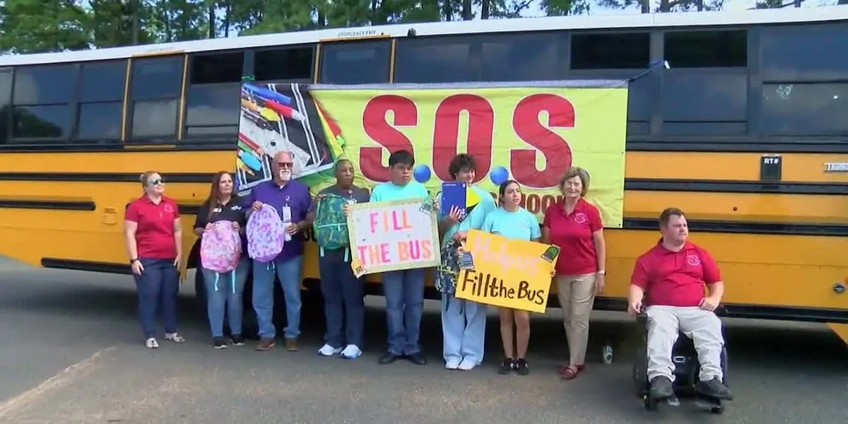Supply Our Schools" drive aims to help families start the year strong