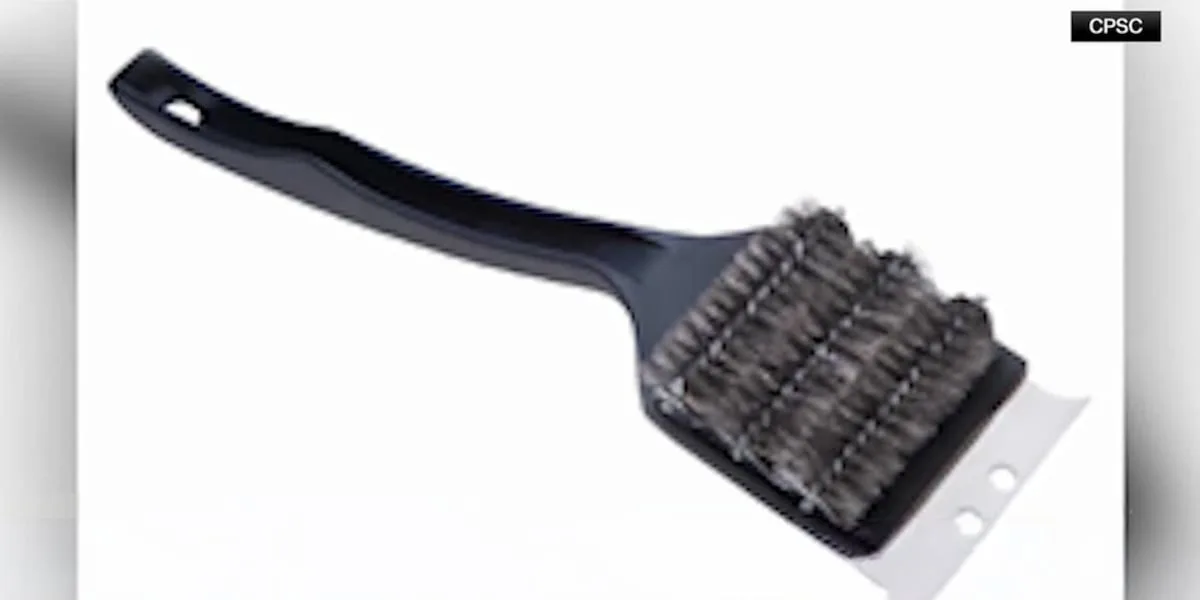 Grill brush recall expanded to include over 3.6 million brushes sold at Walmart, Amazon, other retailers