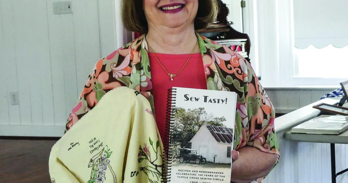 Turtle Creek Sewing Circle marks 100 years with cookbook