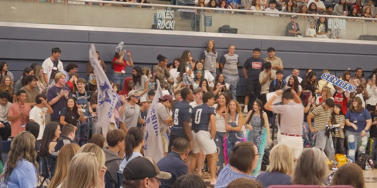 Bryan High pep rally kicks off football season