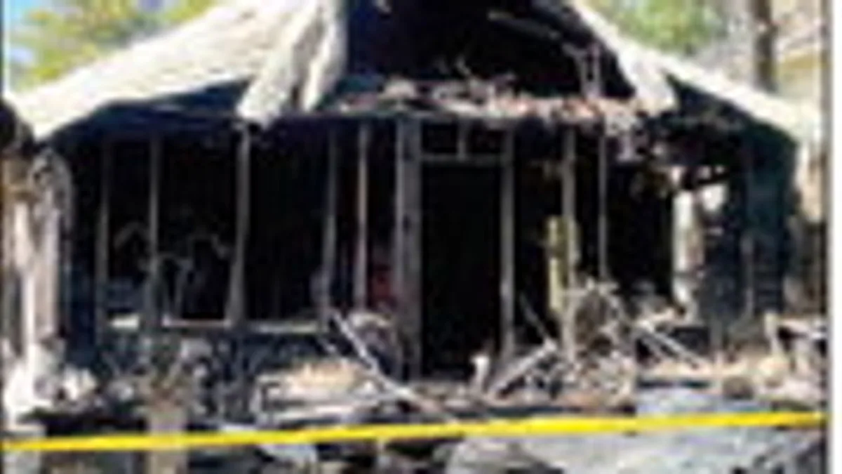 Fire leaves Taylor couple struggling to start over