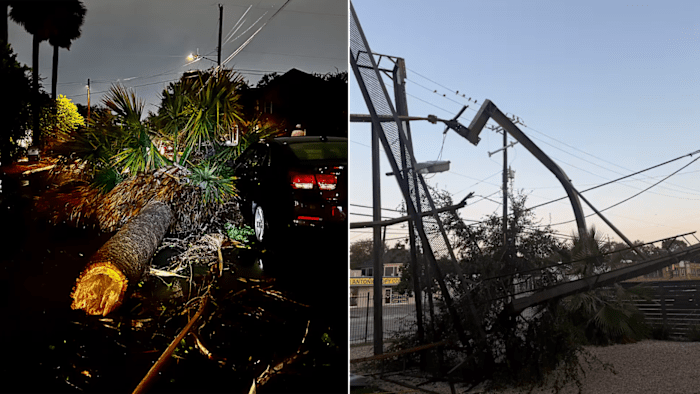 Viewers share photos and videos of storm damage across San Antonio on KSAT Connect