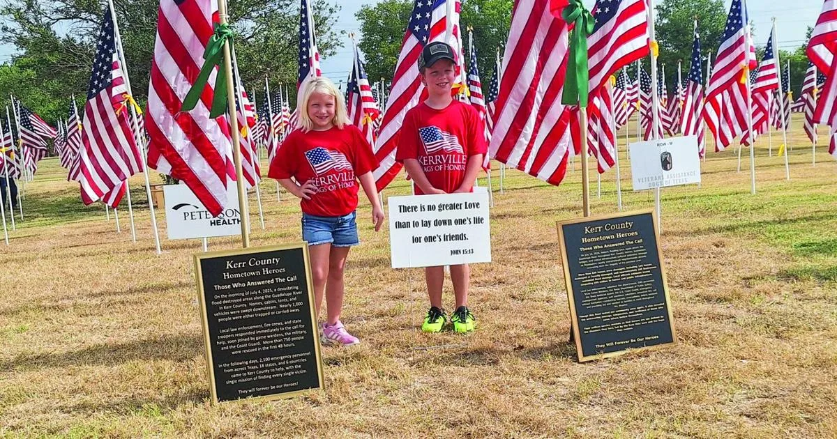'Flags of Honor' recognizes local heroes