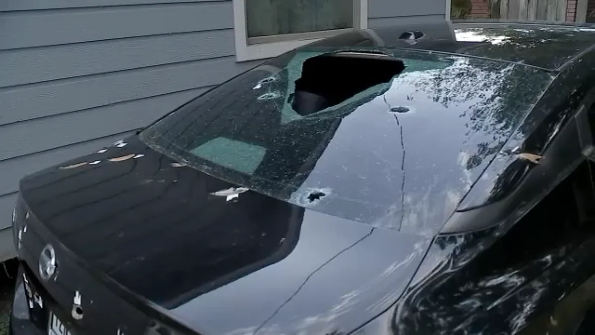 UH student's car caught in police gunfire at Highland Village, City initially says they won't pay
