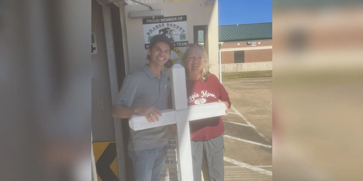 A mother's love preserved: The cross that survived a highway expansion