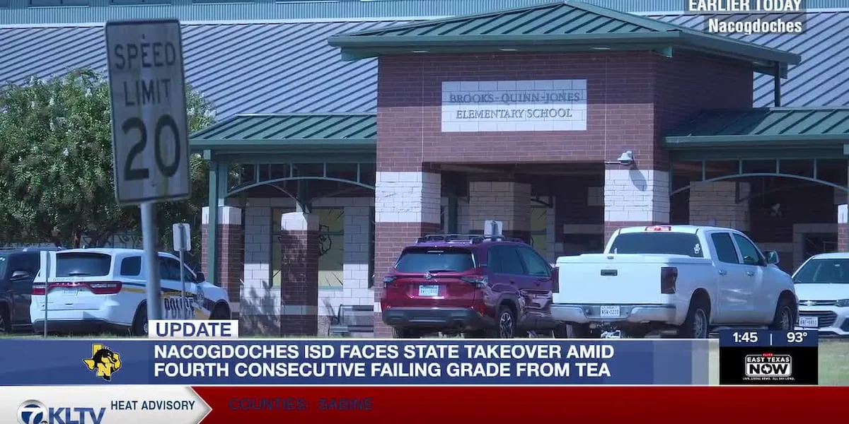 State would take over district if two Nacogdoches ISD schools don't improve