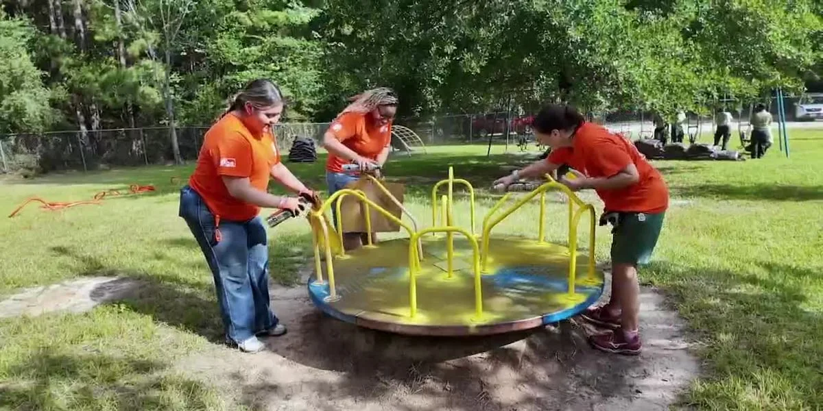 Zavalla park gets community-funded renovation at no cost to the city